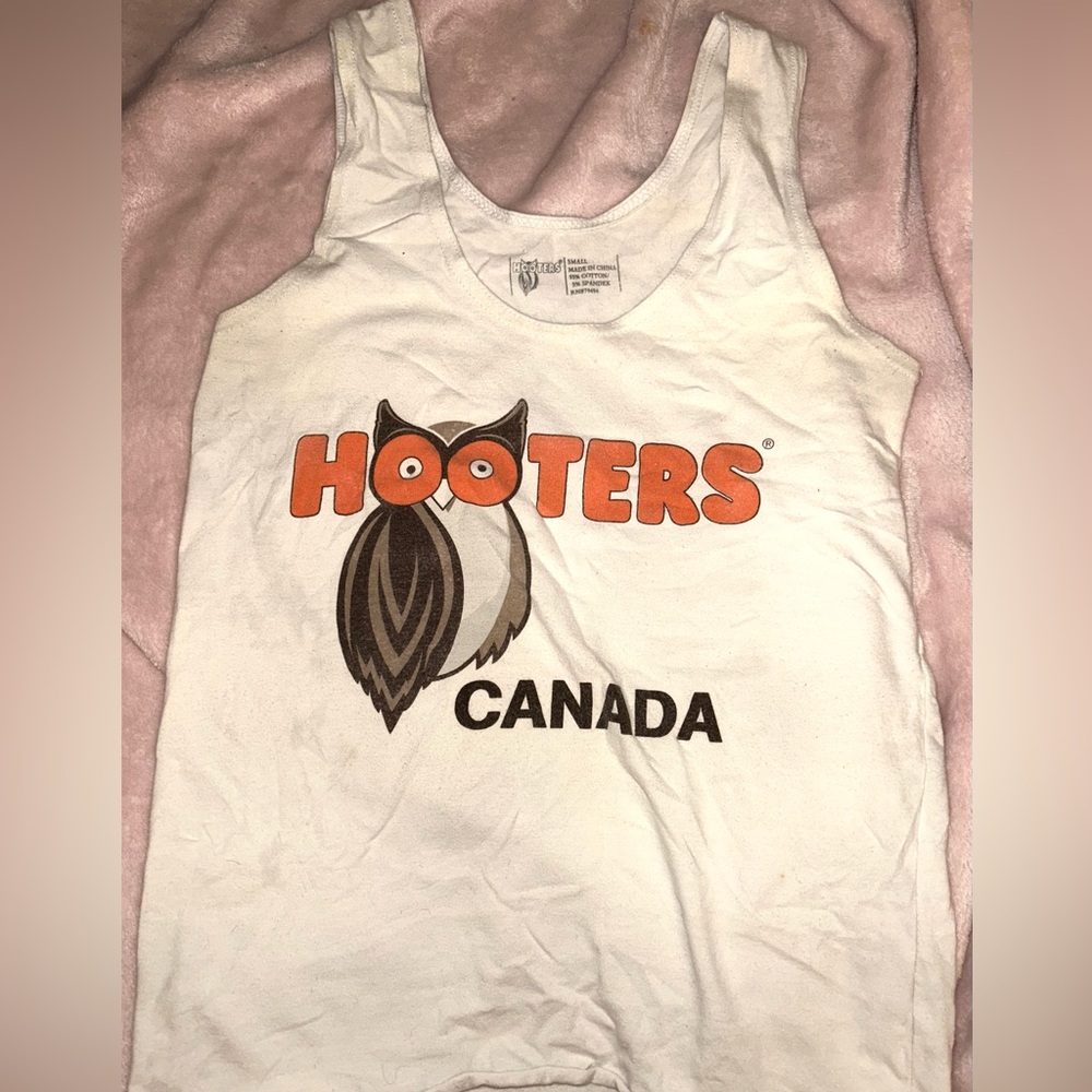 Hooters Canada authentic uniform tank top